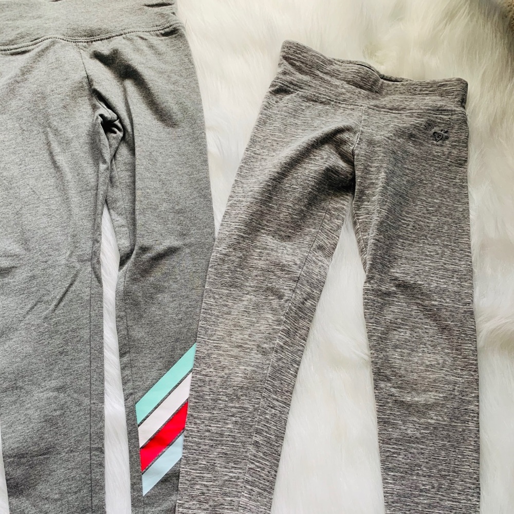 Girls gray Justice size 7 leggings